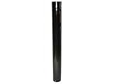 WOLFPACK LINEA PROFESIONAL 22011010 Tubo Estufa Color Negro Vitrificado de 110mm, Multicolor
