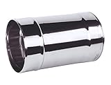 Tubo de acero inoxidable para chimeneas de 250 mm de longitud (DN 100)