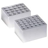 Techne Dri-Block® Inserto de bloque de calefacción de aluminio, 5 tubos de 50 ml