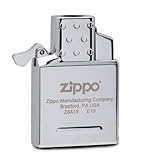 Interior ZIPPO Gas Lighter Turbo Flame Novelty Converter (Llama única)