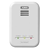 ABUS GWM100ME 81443 - Detector de Gas para Estufas (metano), Color Blanco