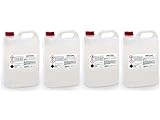 FIRSTLINE Bioetanol 4 Garrafas x 5 litros, Ideal para biochimeneas, Estufas, lámparas y barbacoas, sin...