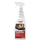 Camp FIRE CLEAN, Detergente Limpiador Concentrado en Spray para Vitrocerámica, Chimeneas, Cristales de...