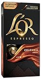 L'Or Espresso Café Colombia Intensidad 8 - 10 cápsulas de aluminio compatibles con máquinas Nespresso