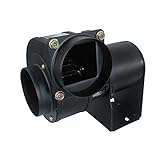 Ventilador centrifugo 220v motor extractor caldera radial max.200℃ ventilador estufa pellets industrial...