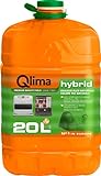 Qlima Hybrid - Combustible líquido para estufas – 20 litros – base'vegetal' – Calidad A++ – en...