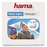 Hama Fototapas Adhesivos para Fotos, 1000 unidades, Color Transparente