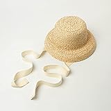 YFZCLYZAXET Sombreros De Paja Gorra De Mujer Sombreros para El Sol para Mujer Sombreros De Paja De Rafia...
