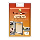 FUEGO NET Fuegonet 231331 Cordón Plano Auto Adhesivo, Negro, 10.5 x 3 x 16 cm