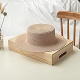 BAOZENGMUY Moda De Verano Simplicidad Color Sólido Sombrero para El Sol para Mujer Aleros Anchos...