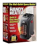 Handy Heater. La estufa eléctrica de bajo consumo ajustable y portátil