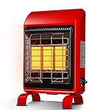 SXFYHXY Estufa Gas Butano/Propano, Calefactor Interior/Exterior, Placas Cerámicas, Calentador Radiante...