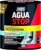 Ceys - Cinta extrema Instantanea - Agua Stop - Cinta Impermeable Autoadhesiva - 100% hermética - Color...