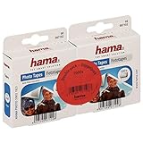 Hama 007103 - Cinta fotográfica transparente, 1000 unidades (2 paquetes de 500 unidades)