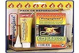 WOLFPACK LINEA PROFESIONAL - Kit Reparacion Estufas/Chimeneas, Cola Refractaria y Cordon Fibra Vidrio 8...